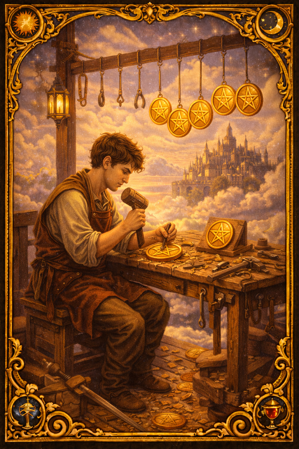 Eight of Pentacles