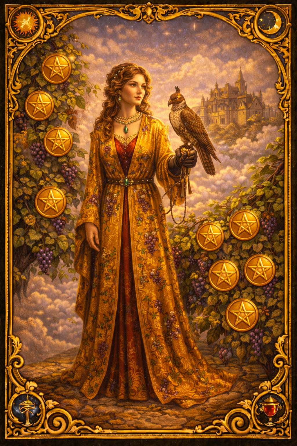 Nine of Pentacles