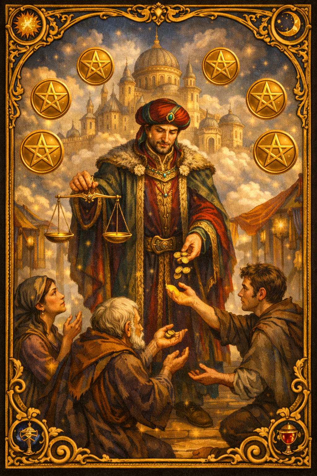 Six of Pentacles